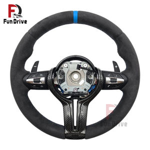 Volant en fibre de carbone <span class=keywords><strong>BMW</strong></span> Série F M Sport cuir chauffant X1 F48 X3 F25 X4 F26 X5 F15 X6 F16 M2 F87 M3 F80 M4 F82 M5 <span class=keywords><strong>F90</strong></span> - Product Image 3