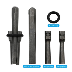 16Mm Bê Tông Đá Đá Splitter Tay Công Cụ Chia Cứng <span class=keywords><strong>Granite</strong></span> Cắm Nêm Lông Miếng Chêm - Product Image 3