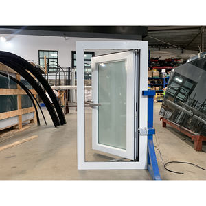 Fenêtres à battants en aluminium à rupture de pont thermique avec verre interchangeable pour maisons, film intelligent, <span class=keywords><strong>fenêtre</strong></span> en verre dépoli - Product Image 1