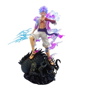Figura de Acción de Juguete de Diseño Nuevo de Fábrica, Zoro Capitán Wano <span class=keywords><strong>Luffy</strong></span> Gear 5 <span class=keywords><strong>VS</strong></span> <span class=keywords><strong>Kaido</strong></span> Monkey.D.Lully. Nika Joy Boy <span class=keywords><strong>Anime</strong></span> One Piece - Product Image 1
