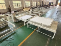 Machine à coudre automatique à bras long HFJ-A Servo, à aiguille unique, pour la couture précise et rapide de couettes, de couvre-lits et de matelas
