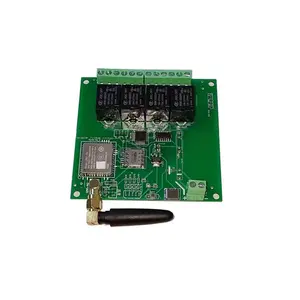 Interruptor Inalámbrico Tuya <span class=keywords><strong>de</strong></span> 4 Canales, CC 7-27V, Internet <span class=keywords><strong>de</strong></span> <span class=keywords><strong>las</strong></span> <span class=keywords><strong>Cosas</strong></span>, Módulo <span class=keywords><strong>de</strong></span> Relé <span class=keywords><strong>de</strong></span> Control Remoto 4G, Temporizador, Retardo, Automatización del Hogar Inteligente - Product Image 1