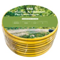 Tuyau d'arrosage de jardin ERA en PVC 50M, 3 couches tressées, anti-UV, flexible