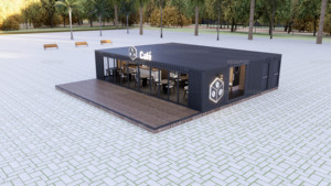 <span class=keywords><strong>Restaurant</strong></span> en conteneur avec cuisine préfabriquée, grand <span class=keywords><strong>restaurant</strong></span> en conteneur, kiosque café, Imbiss en conteneur - Product Image 5