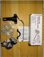 Cutter à plaque électrique sans fil double tête Homey TL02156 avec adaptateur, accessoire de perçage pour métaux DIY