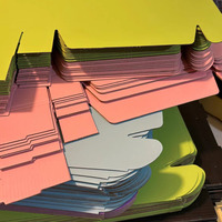 Cajas de Envío Personalizadas de Cartón Corrugado Resistentes y Coloridas con Laminación Mate Ecológica, Precio de Fábrica