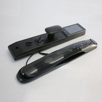 Serrure Intelligente Tuya avec Appel Vidéo, Reconnaissance Faciale, Empreinte Digitale, Interphone, Marque OEM, Accès par Carte NFC, Application WiFi, Serrure de Porte