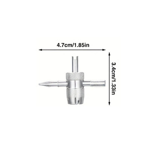Grand Exhibition 4 In 1 <b>Tire</b> <b>Valve</b> Repair <b>Tool</b> With Screwdriver And Wrench For Car <b>Tire</b> Maintenance - Product Image 3