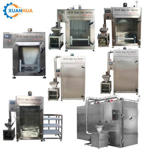 Horno <span class=keywords><strong>de</strong></span> Ahumado Automático Industrial Comercial para Salchichas <span class=keywords><strong>de</strong></span> Pescado con Motor y Capacidad <span class=keywords><strong>de</strong></span> 250 kg - Product Image 3