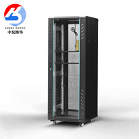 Rack de serveur professionnel Zoyue Bower 19 pouces 36U 800 mm de profondeur pour centre de données, en acier SPCC, revêtement poudré noir/blanc, en stock