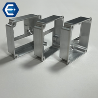 Pièces d'usinage CNC Kit de gravure en métal Petites pièces en aluminium Cadre de montre CNC personnalisé Boîtier Façade en aluminium CNC