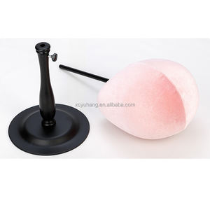 Nuevo diseño suave de terciopelo, pasta de diamantes, cabeza de lona colorida, cabeza de maniquí, soporte de peluca <span class=keywords><strong>para</strong></span> <span class=keywords><strong>pelucas</strong></span>, herramientas <span class=keywords><strong>para</strong></span> hacer <span class=keywords><strong>pelucas</strong></span>, cabeza de exhibición de peluca - Product Image 5