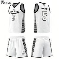 Vêtements de sport pour adultes personnalisés, t-shirts de sport à séchage rapide, design personnalisé, maillots de basket-ball réversibles durables