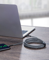 Kabel Data Micro USB C 3A 20W Murah Terlaris dengan Kawat Anyaman Nylon Berdensitas Tinggi