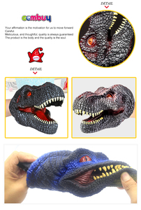 Juguete <span class=keywords><strong>de</strong></span> Tiranosaurio para niños, marioneta <span class=keywords><strong>de</strong></span> <span class=keywords><strong>dinosaurio</strong></span> <span class=keywords><strong>de</strong></span> goma suave - Product Image 5