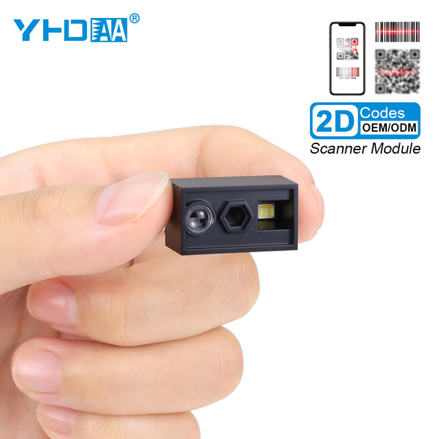 Manufacturer Direct Sales Embedded 2D Barcode Scanner Module, Optional TTL/RS232/USB, for Factory Assembly Line, Logistics