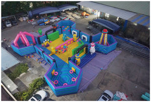 Parc à thème <span class=keywords><strong>gonflable</strong></span> populaire intérieur et extérieur utilisé grand <span class=keywords><strong>château</strong></span> à des fins commerciales pour les enfants - Product Image 3