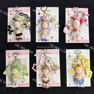 Porte-clés 100% original Sonny Angel série Fruit, accessoires de sac DIY avec design personnalisé, breloque de téléphone, breloque de sac, vente en gros - Product Image 6