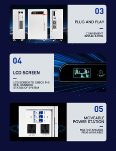 ระบบพลังงานแสงอาทิตย์แบบ All-in-One ขนาด 11KW พร้อมใช้งานทันที ความจุ 15kWh 51.2V 300Ah แบตเตอรี่ LiFePO4 สถานีไฟฟ้าเคลื่อนที่ได้ 800 รอบการใช้งาน ระบบ Dual MPPT BMS Hybrid CAN - Product Image 4