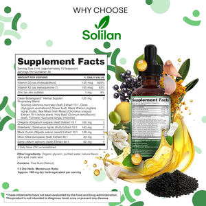 Gotas Líquidas de Orégano, Comino Negro y Saúco, Todo en Uno, para el Bienestar y la Función Celular Saludable - Product Image 3