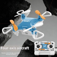 Mini drone HC702, petit quadricoptère à maintien d'altitude, jouet télécommandé pour enfants, utilisation en intérieur, 4 canaux
