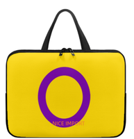 Sac pour ordinateur portable Intersex Rainbow, étui fin pour ordinateur portable avec fermeture éclair, sac portable pour tablette, grande capacité