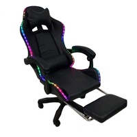 Chaise de jeu gamer PC de course ergonomique avec appui-tête RGB, design tendance 2026, vente chaude, meilleure qualité