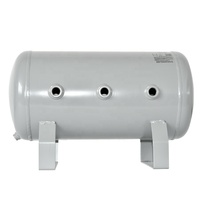 Mini tanque de ar comprimido portátil fosco, amortecedor para personalização do tanque de armazenamento