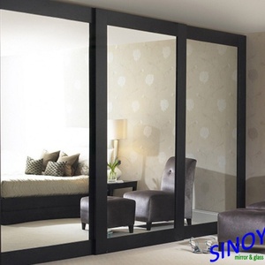 Vinyl Backed <b>Silver</b> <b>Mirror</b> Glass, Safety <b>Mirror</b> for Wardrobe Sliding <b>Mirror</b> Doors - Product Image 3