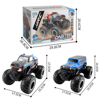 AiJH Voiture télécommandée amphibie tout-terrain à grandes roues 1:16 2,4 GHz, véhicule d'escalade, voiture RC de drift et de cascades