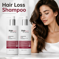 Sampo Peptida Ganda Pembersih Lembut Anti Rambut Rontok untuk Wanita, Memperkuat Akar Rambut, Membersihkan Kulit Kepala Secara Mendalam, dan Menutrisi