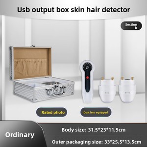 Detector de Piel y Cabello, Analizador de Cuero Cabelludo con Detección de Folículos Pilosos, Dispositivo de Belleza Multifuncional Tipo Caja con Salida USB - Product Image 2