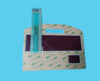 Clavier à membrane étanche pour équipement de télécommunication, taille personnalisable, adhésif 3M, certifié ISO9001, dôme métallique/poly