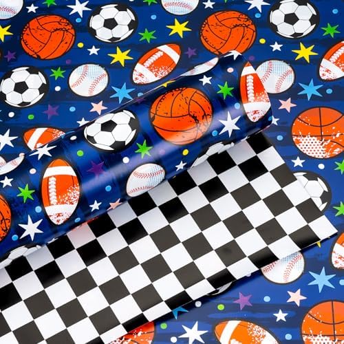 Blue Basketball Football