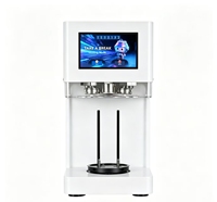 Machine de scellage de canettes entièrement automatique non rotative avec écran tactile pour l'emballage de boissons, d'eau pétillante et de bière (220V/110V)