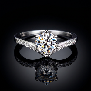 Trendy Jewelry 14K Solid Gold 3CT Brilliant Cut Halo Ring Band Moissanite Diamond GRA Certified Prong Set Luxury Wedding Ring - Product Image 4