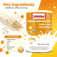 Boisson Solide Protéinée Calcium Fer Zinc Complément Nutritionnel Adulte Sans Gluten Sans Sucre Vente en Gros 320g
