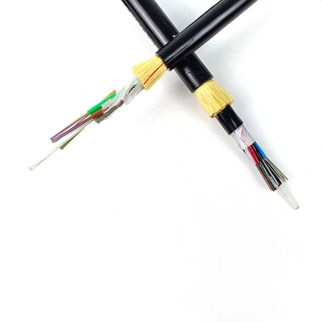 ADSS Cable with Central Loose Tube or Stranded Structure Single Mode G.652D Optical Fiber