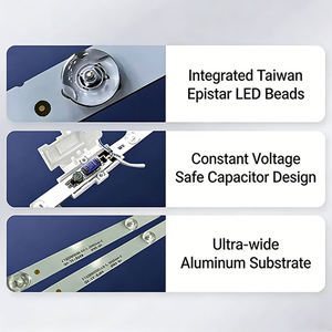 ฝ้าเพดานยืดแบบมีไฟ LED ด้านหลัง, แผ่นเมมเบรน PVC นุ่ม ทนทาน สำหรับตกแต่ง<span class=keywords><strong>ภายใน</strong></span>เชิงพาณิชย์สมัยใหม่ - Product Image 4