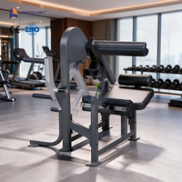 Appareil de musculation professionnel pour la colonne vertébrale : Machine à extensions dorsales assise à charge libre pour l'entraînement du bas du dos