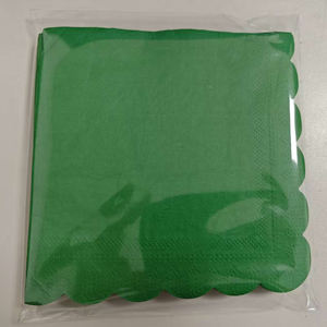 Serviettes en <span class=keywords><strong>papier</strong></span> jetables en gros, couleur unie, dentelle - Product Image 4