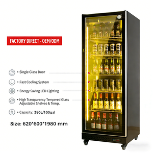 Vitrine Réfrigérée Commerciale pour Bières et Boissons, Idéale pour Bars et KTV, Porte Simple, 10 Étagères - Product Image 2