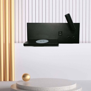 Chambre d'amis port de charge USB LED lampe de lecture de chevet Led Wall Washer Light <span class=keywords><strong>Design</strong></span> Wall Decor Light For Bedroom Hotel - Product Image 5