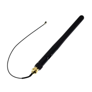 Antena WiFi 2.4GHz 3dBi RP-SMA Macho para Router Inalámbrico + Cable Pigtail de 17cm PCI U.FL IPX a RP Macho para ESP8266 ESP32 - Product Image 3
