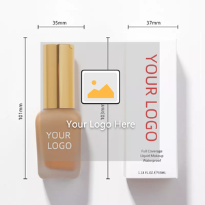 Venta al por mayor 30ml Mini Vegan Organic Free Smooth Lightweight Vegan Mineral Foundation <span class=keywords><strong>Fit</strong></span> <span class=keywords><strong>Me</strong></span> Mag Foundation - Product Image 2