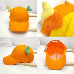 Children Cartoon Baseball Cap Embossed Custom Logo Soft Cotton Curved Brim Adjustable Kids <b>Hat</b> <b>for</b> Brand Promotion Event - Product Image 5