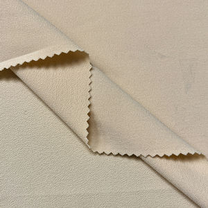 Tissé Crêpe Rib Polyester Spandex Résistant Aux Rides Tissu 290gsm pour Robe Casual Pantalon Doux Main Sensation Bon Drapé - Product Image 2