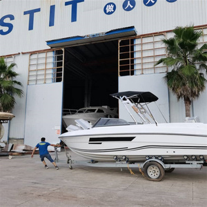 Bateau de croisière sportif à pont ouvert en fibre de verre de haute qualité de 24 pieds pour la vente en gros - Product Image 4