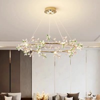 Lustre suspendu en cristal de luxe français pour restaurant, bar, salles à manger