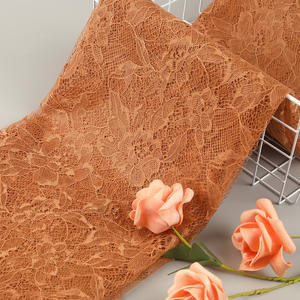 المصنع ينتج نوعًا جديدًا من قماش الدانتيل للمنسوجات المنزلية وحفلات الزفاف، قماش دانتيل سادة الأكثر مبيعًا - Product Image 5
